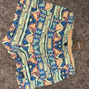 Trendy Multicolor Patterned Patagonia women’s shorts
